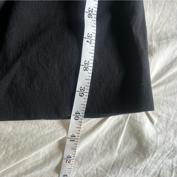 Le Chateau Womens Small Black Ruched Sheath Bodycon Midi Dress - Picture 2 of 5